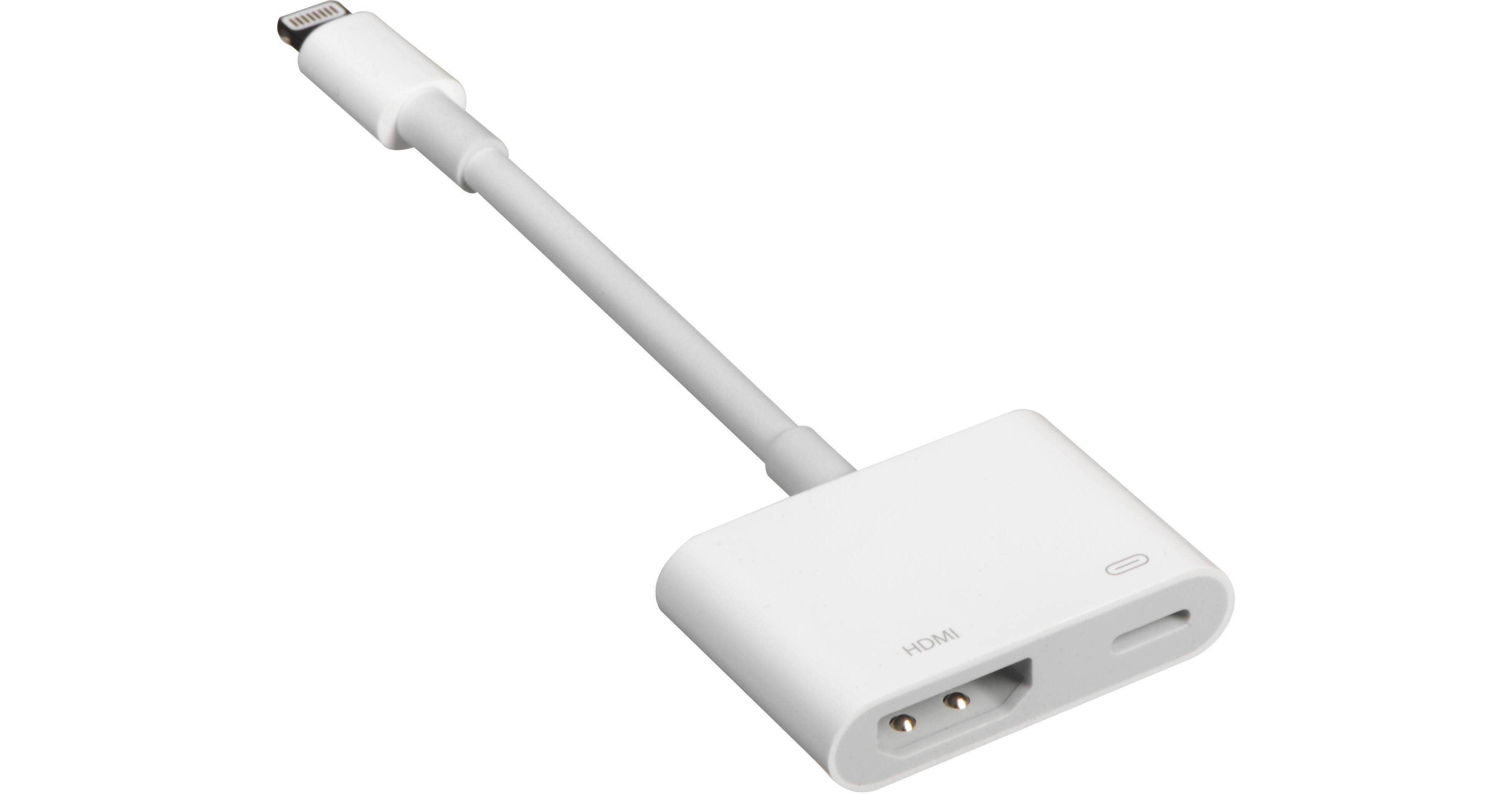 Apple Lightning Digital AV Adapter MD826AM/A B&H Video