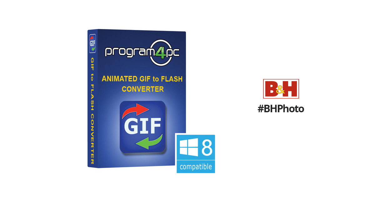 Program4Pc GIF to Flash Converter 3 852668784293 B&H Photo Video