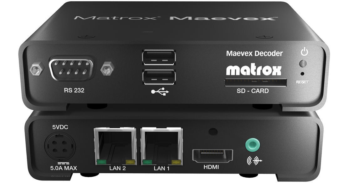 Matrox MVX-D5150F Maevex H.264 Decoder