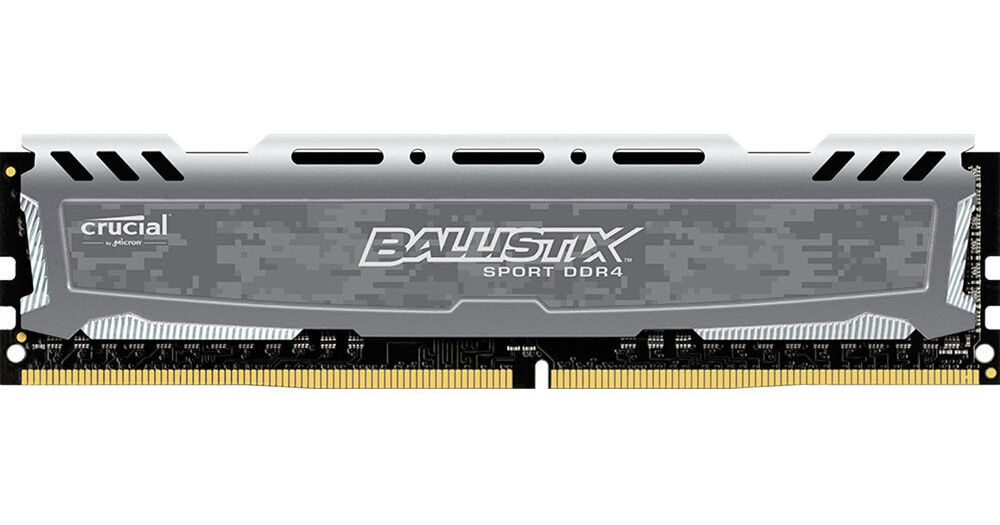 Ballistix 8GB Ballistix Sport DDR4 2400 MHz UDIMM BLS8G4D240FSB