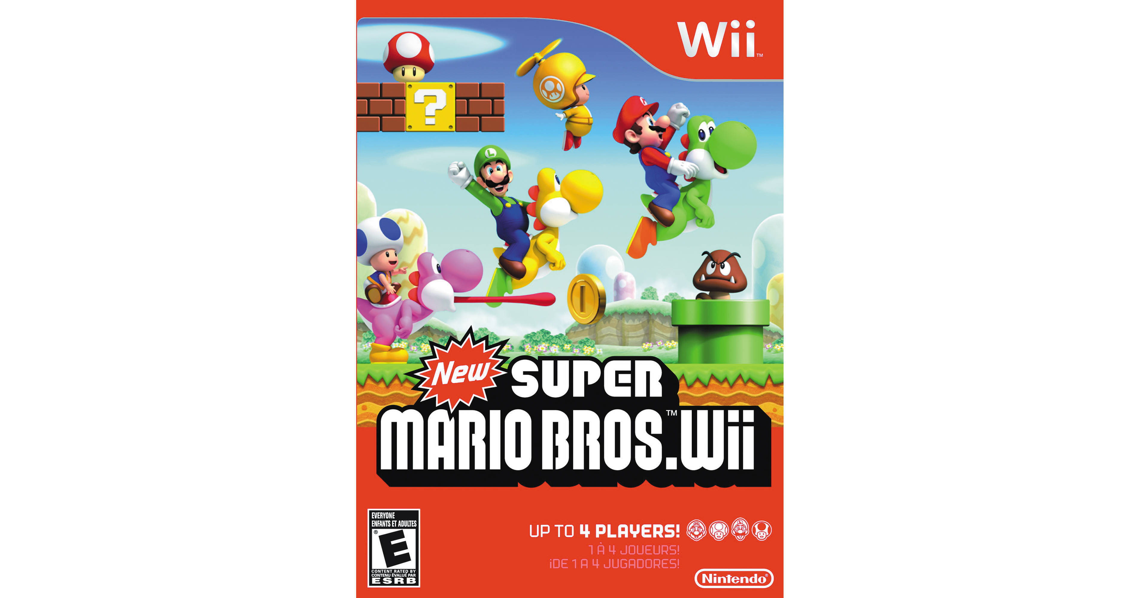 Nintendo New Super Mario Bros. Wii (Wii) RVLPSMNE B&H Photo Video