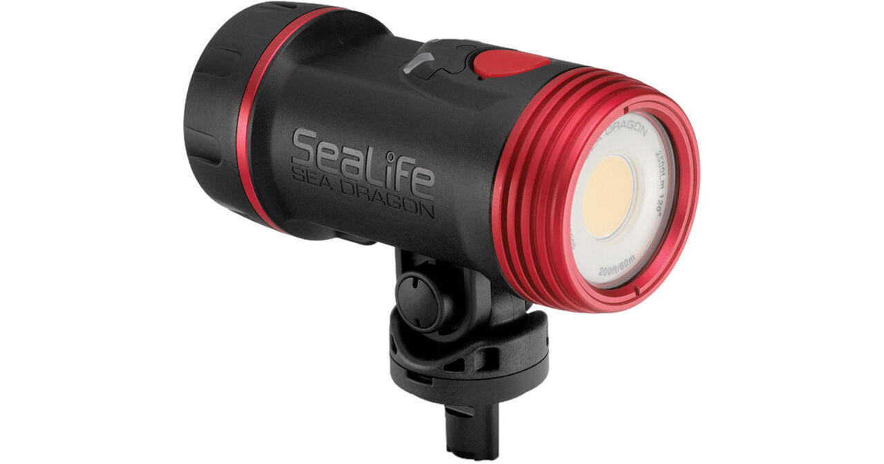 SeaLife Sea Dragon 2500 Photo and Video LED Dive Light Head