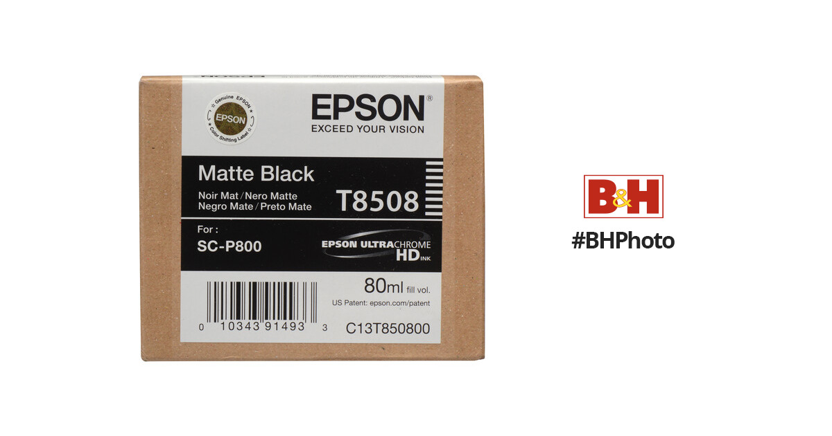 Epson T18 - Cartouche d'encre - Paquerette black - Epson
