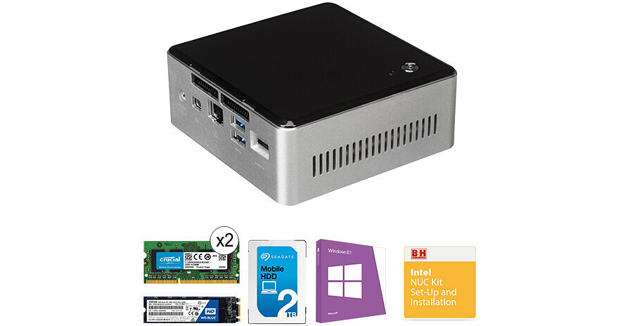 Intel Nuc Mini Pc With Core I7 16gb Ram 250gb Ssd And 2tb Hdd