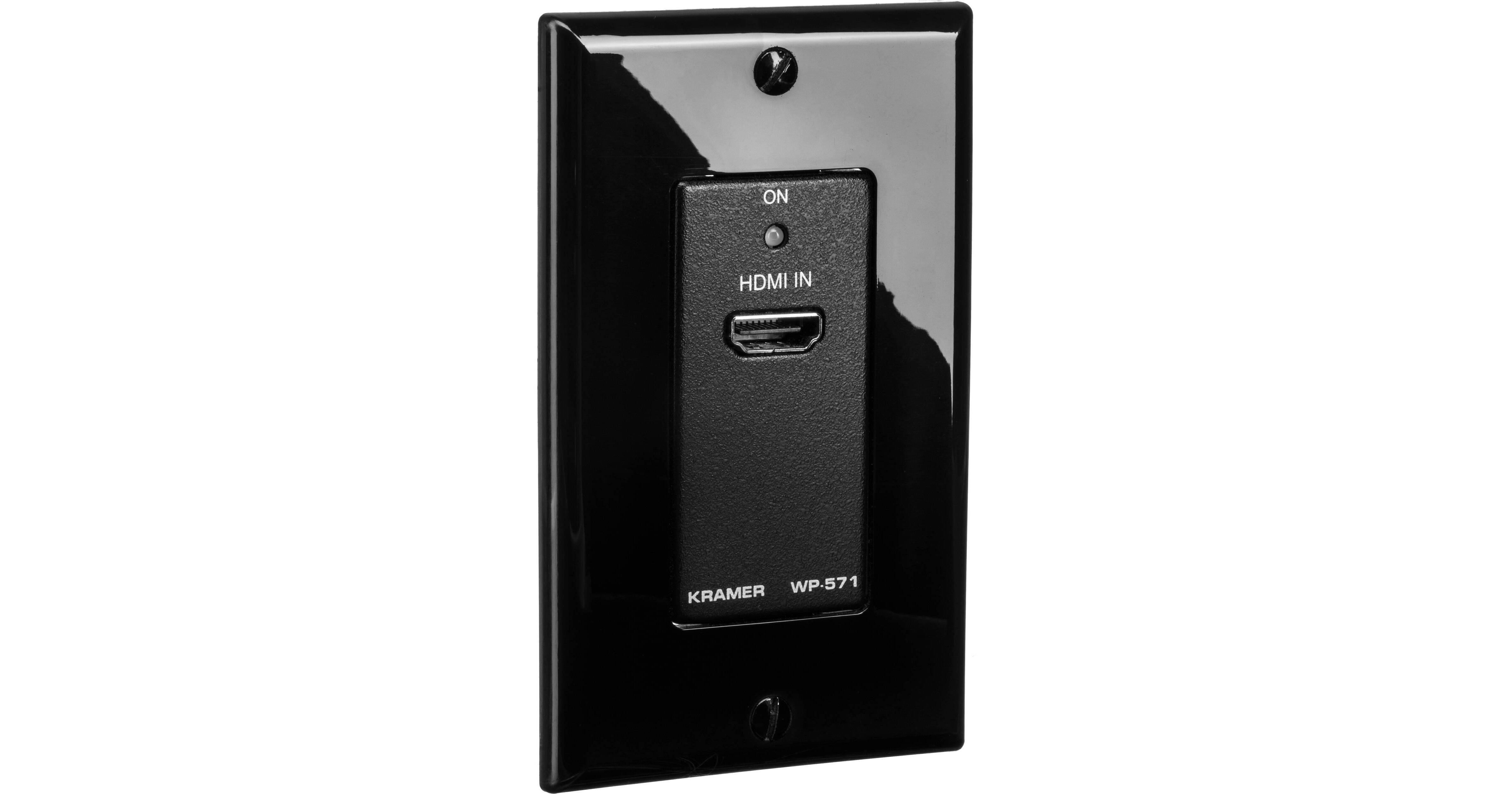 Kramer WP-572 Wall Plate Receiver for HDMI Signals WP-572(B) B&H