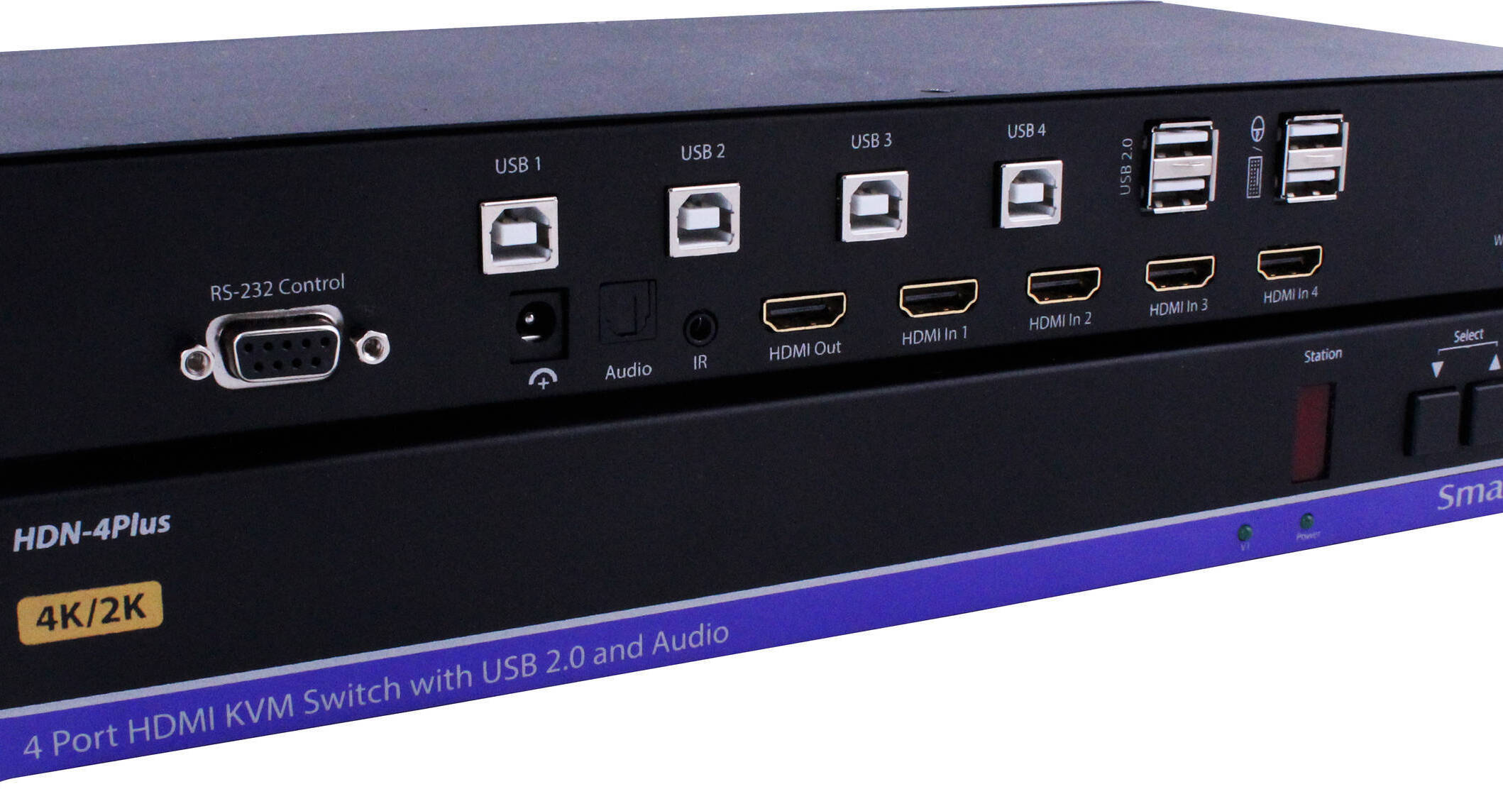 Smart-AVI HDN-4PLUS-S 4-Port HDMI KVM Switch