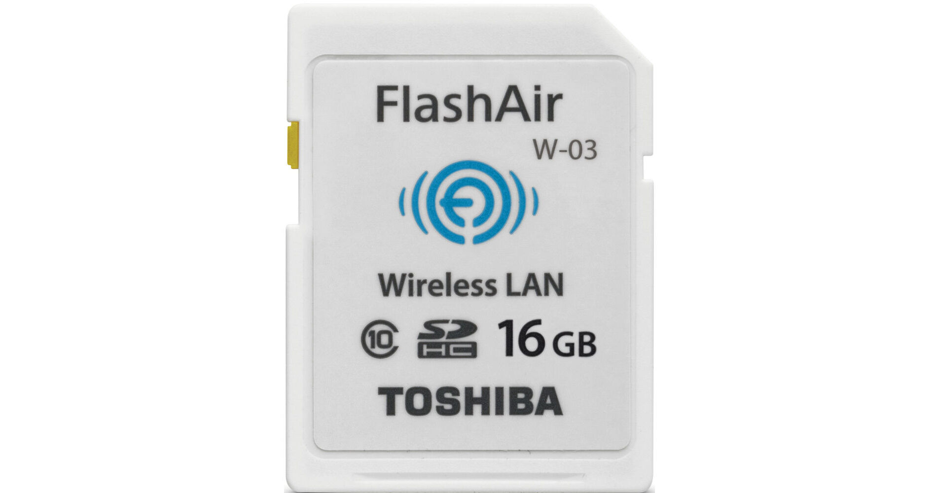 Toshiba 16GB FlashAir III Wireless SD Card PFW016U-1CCW B&H