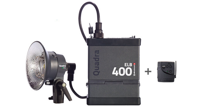 Elinchrom Quadra ELB 400 One Pro Head To Go Kit EL10413.1 B&H