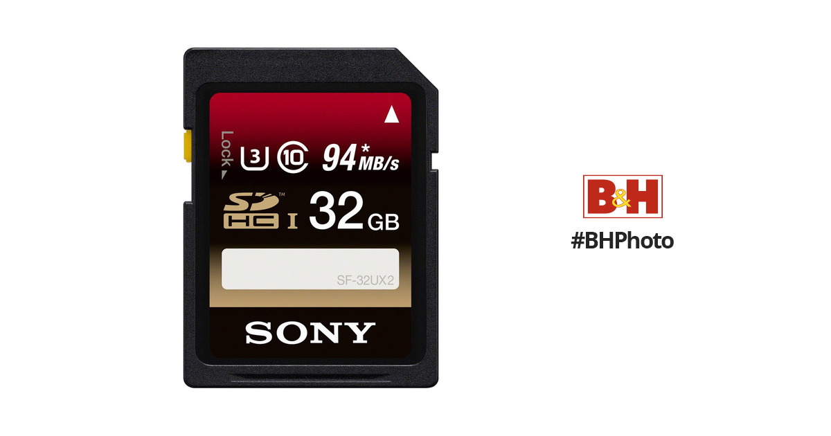 Sony  64GB 2 X 32GB SDHC Memory Card Class 10 SF-32NX/TQ3 SD Sealed Package 