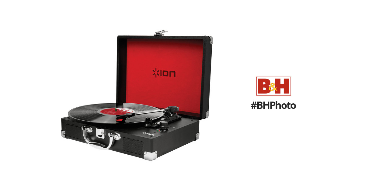 ION Audio Vinyl Motion Portable Suitcase Turntable VINYL MOTION