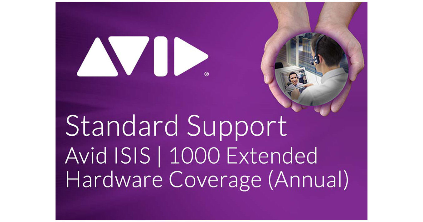 Avid Extended Hardware Coverage AddOn for ISIS 99206528000