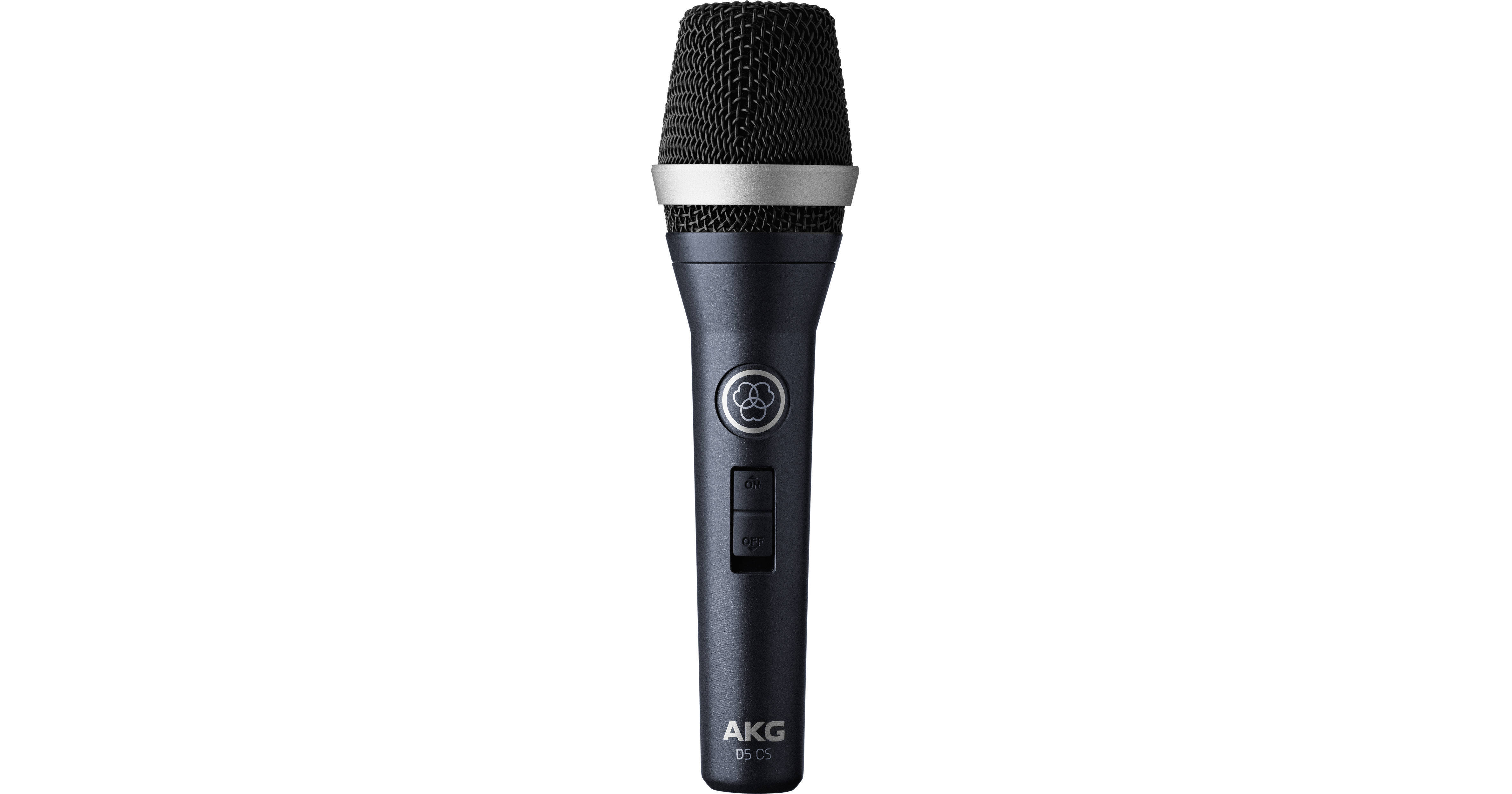 AKG D5 CS Professional Dynamic Vocal Microphone with On/Off Switch