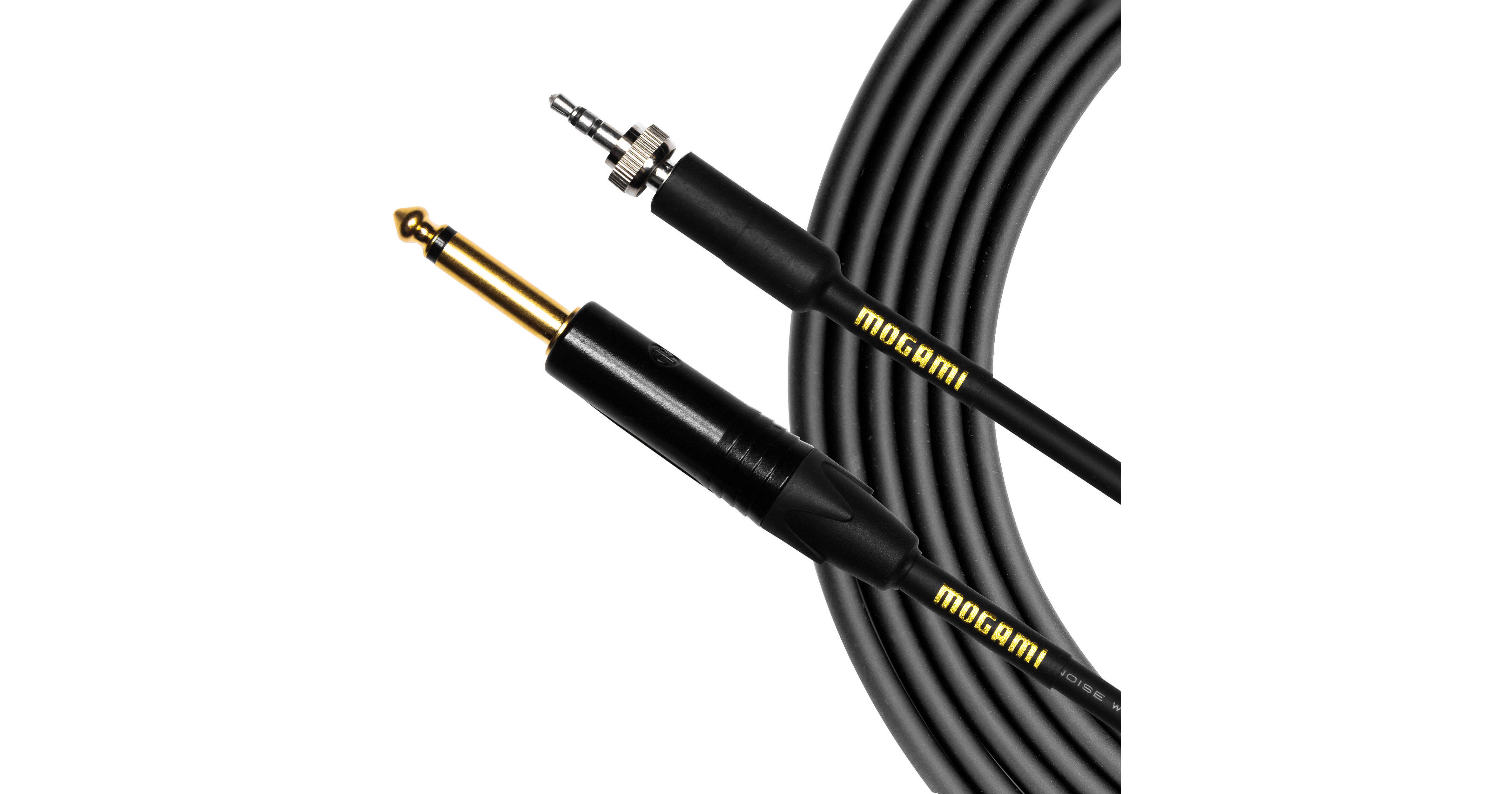 Mogami Gold Belt-Pack Cable with 3.5mm Plug to 1/4