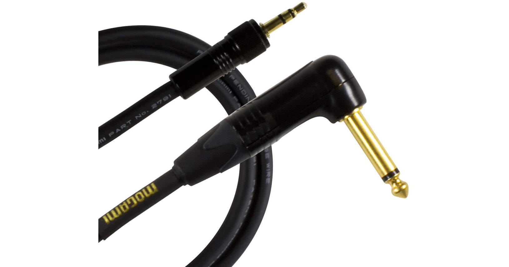 Mogami Gold Belt-Pack Cable with 3.5mm Plug to 1/4