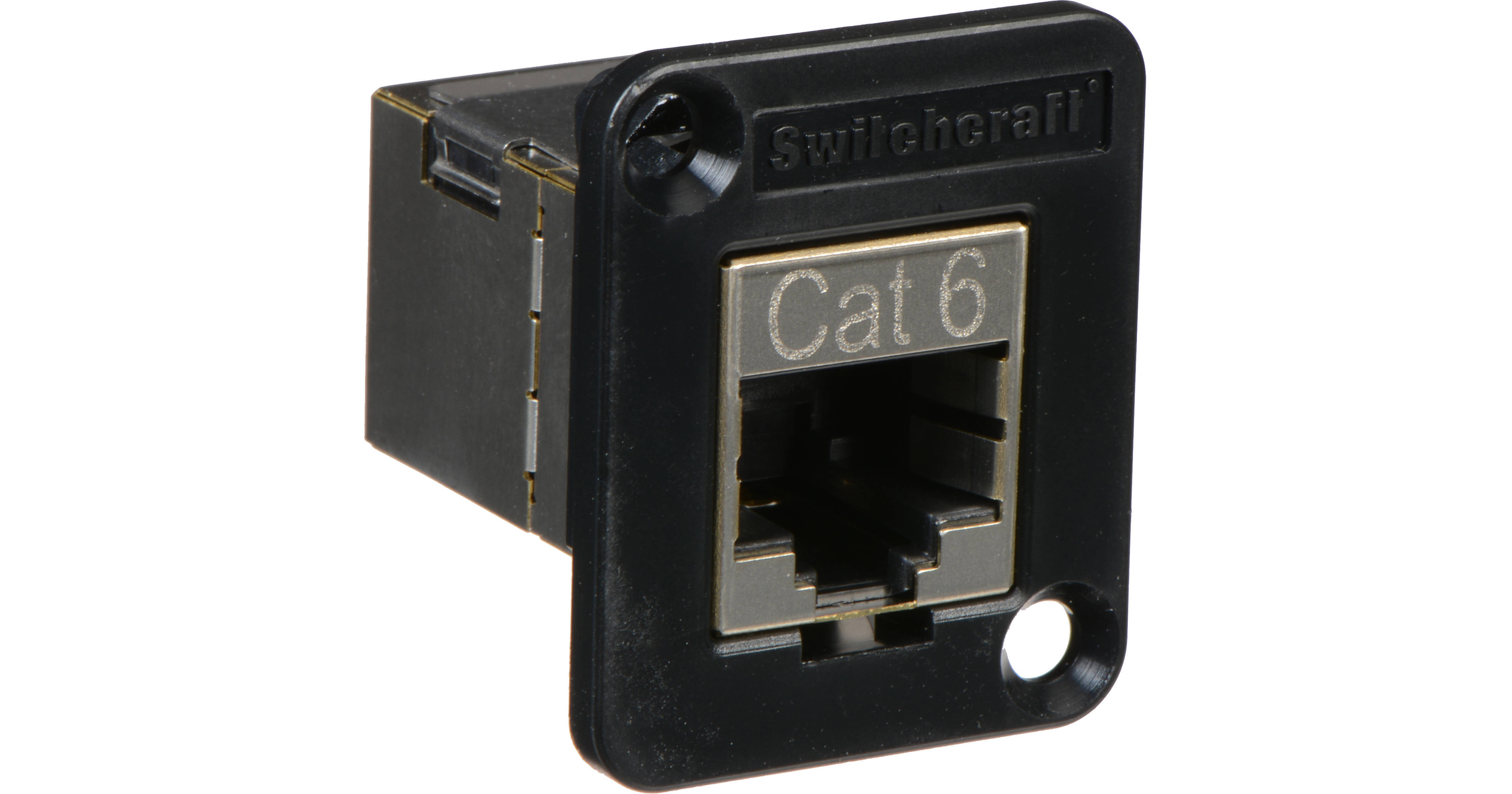 Switchcraft EH Series Ethernet Cat 6 Shielded Feedthru EHRJ45P6S
