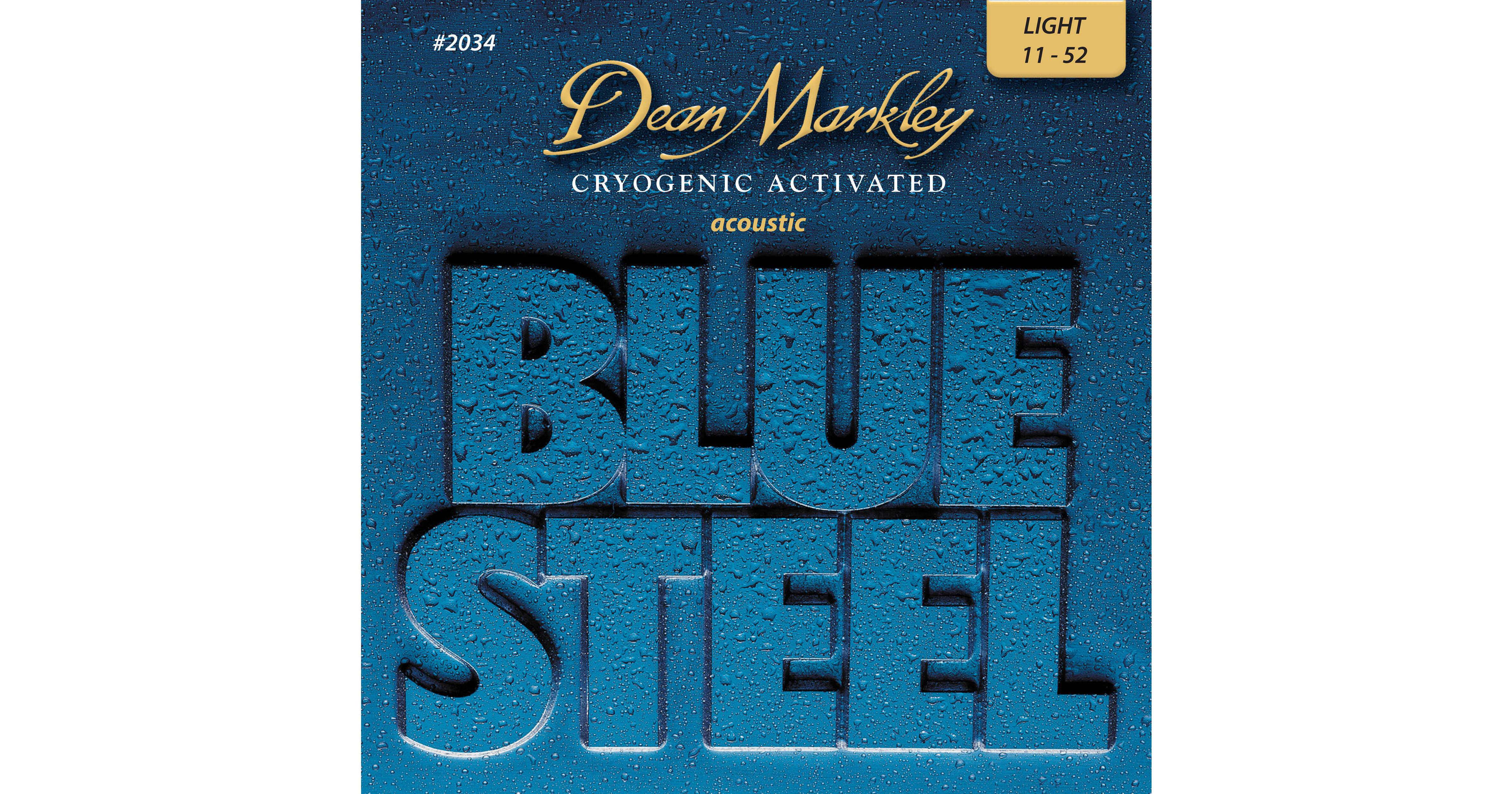 Dean Markley 2034 LT Blue Steel Acoustic Guitar Strings DM2034