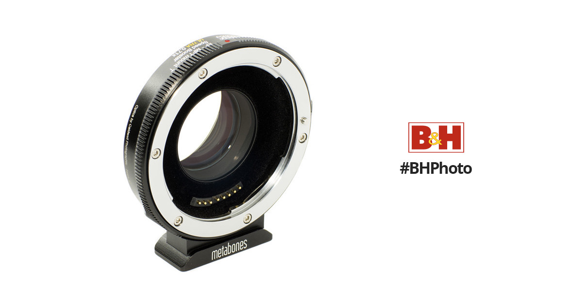 Metabones T Speed Booster Ultra 0.71x Adapter for Canon Full-Frame EF-Mount  Lens to Micro Four Thirds-Mount Camera