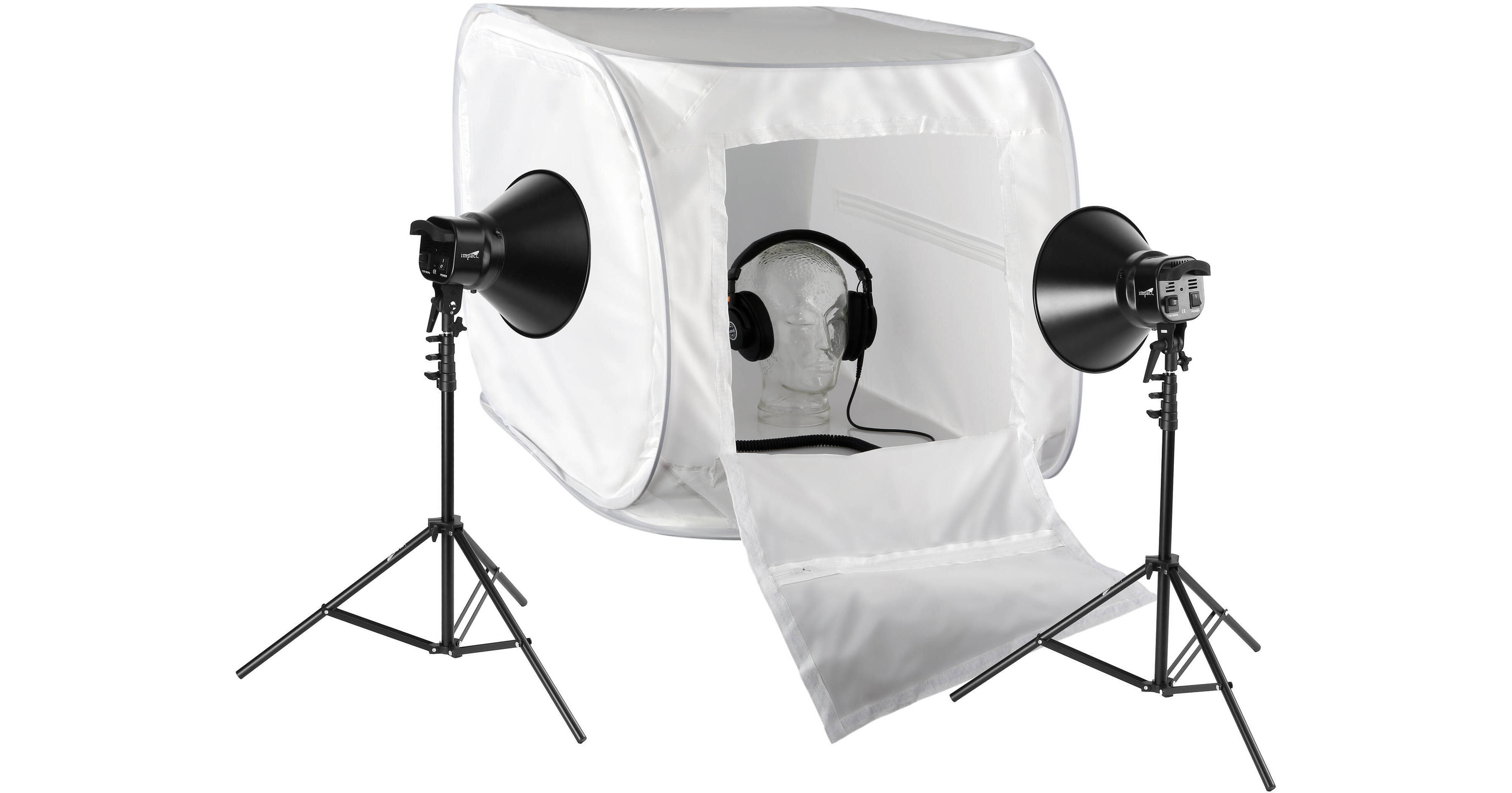 Impact Shooting Tent Kit (35 x 35 x 35") DLSGV2KI B&H Photo