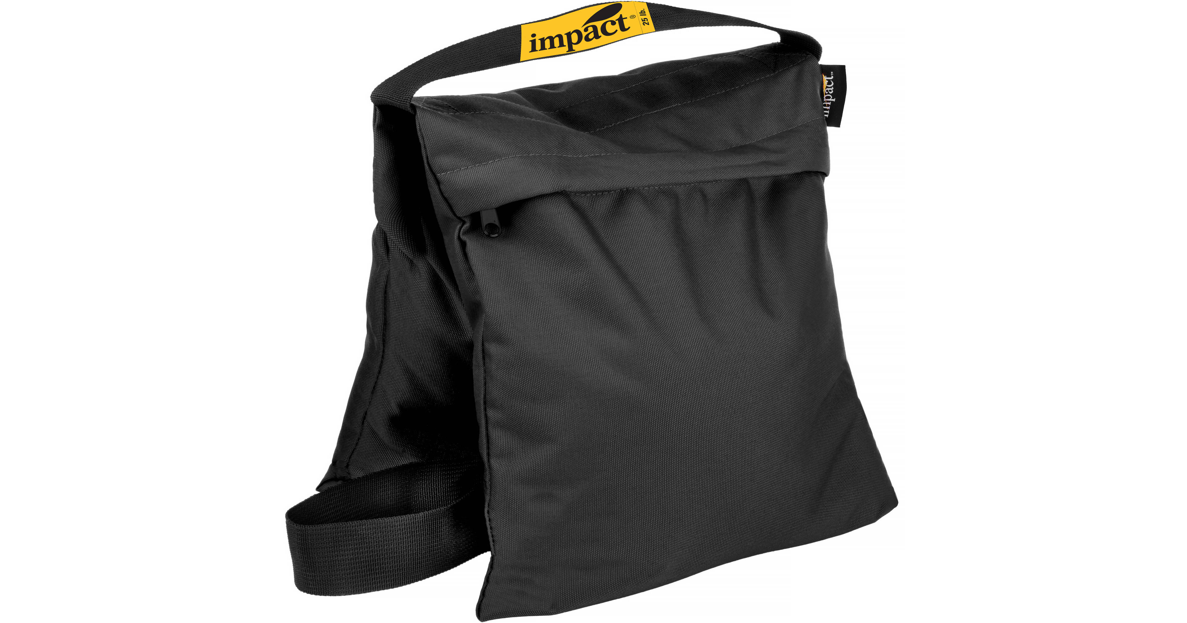 Impact Filled Saddle Sandbag (25 lb, Black) SBF-B-25 B&H Photo