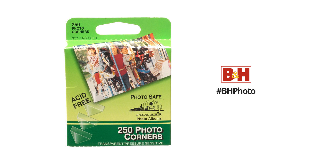 Lineco Self-Adhesive 0.5 Photo Corners BBHM216PS B&H Photo Video