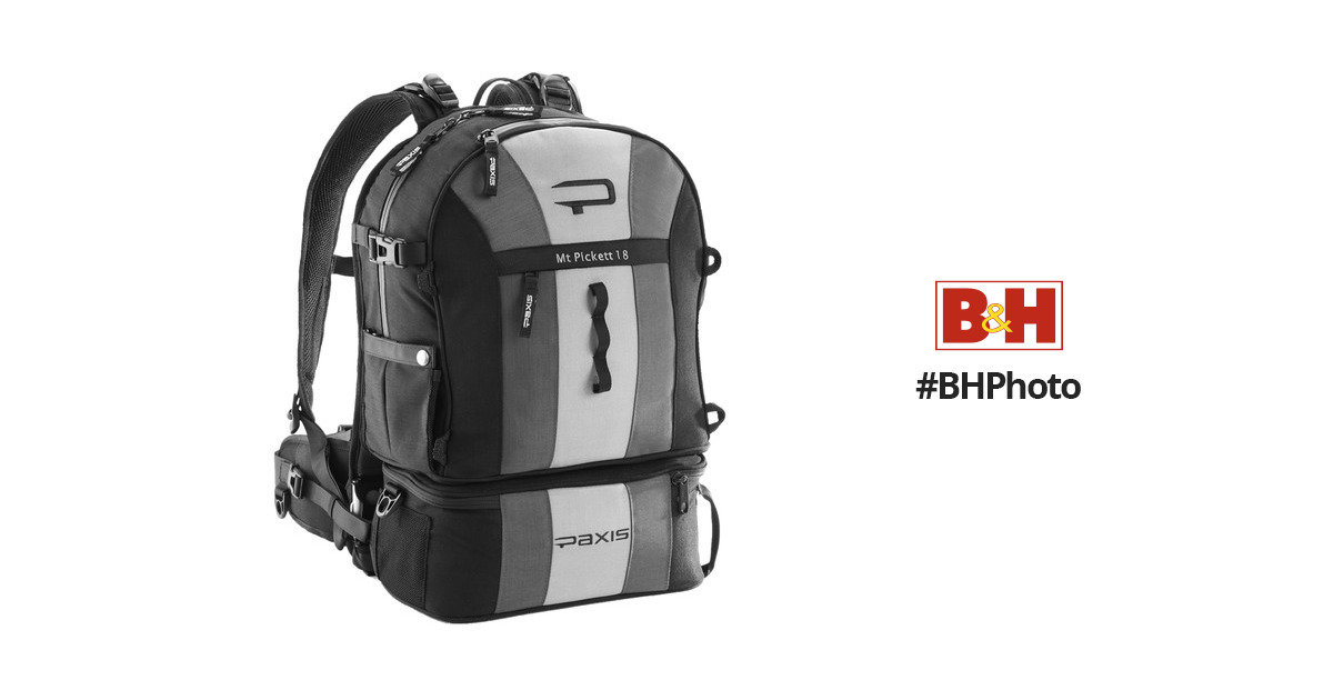PAXIS Mt. Pickett 18 Backpack (Gray / Black) MP18101 B&H Photo