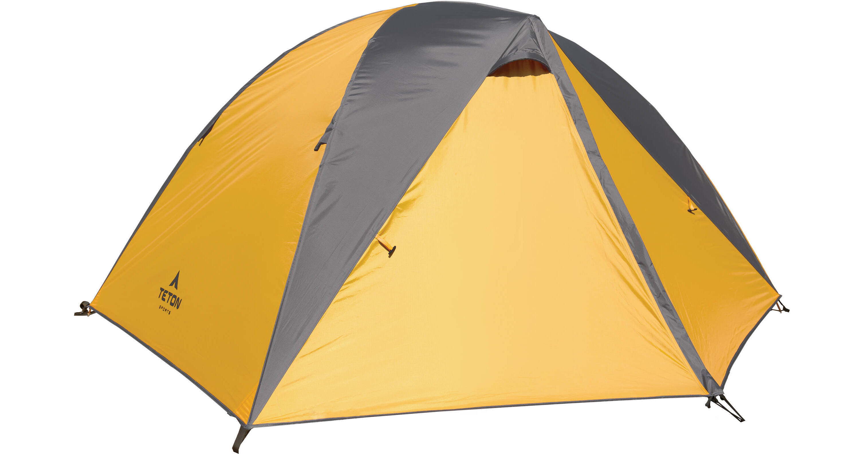 TETON Sports Mountain Ultra 2 Backpacking Tent (Orange/Gray)