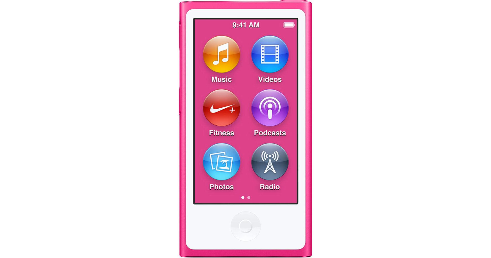 Apple 16GB iPod nano (Pink, 7th Generation, 2015 Model)