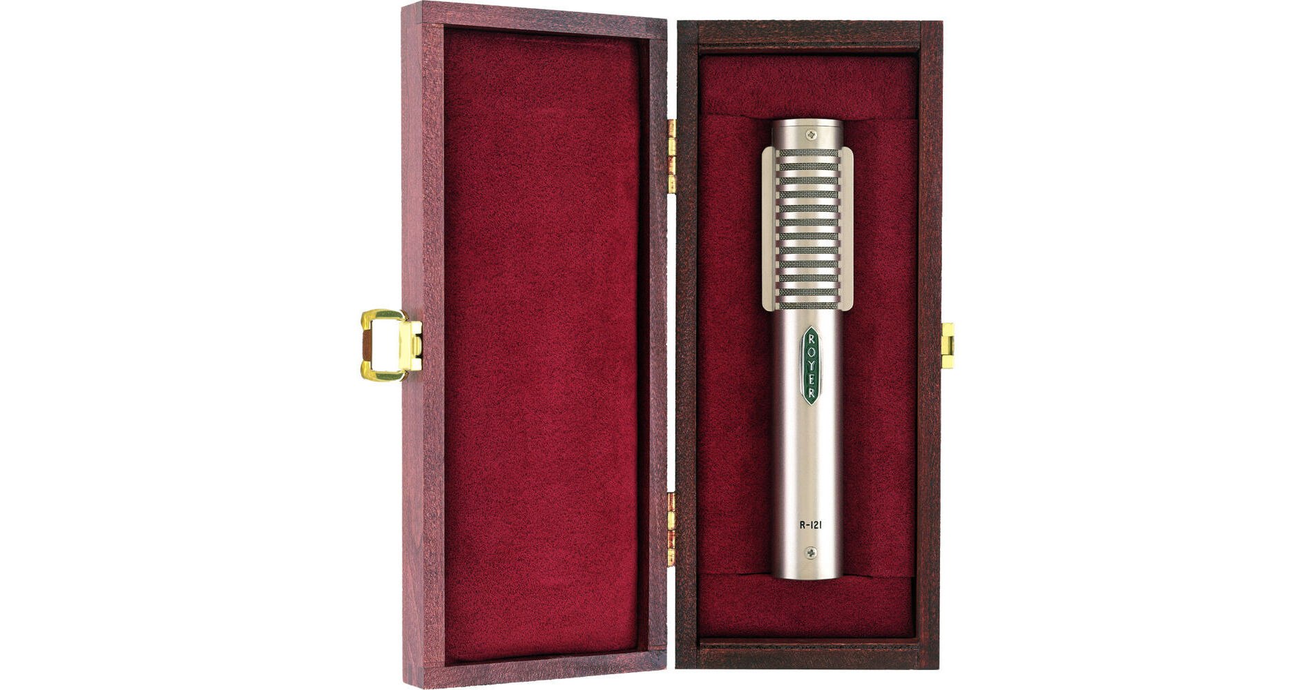 Royer Labs Wooden Microphone Box for R121 Ribbon Mic MICBOX 1