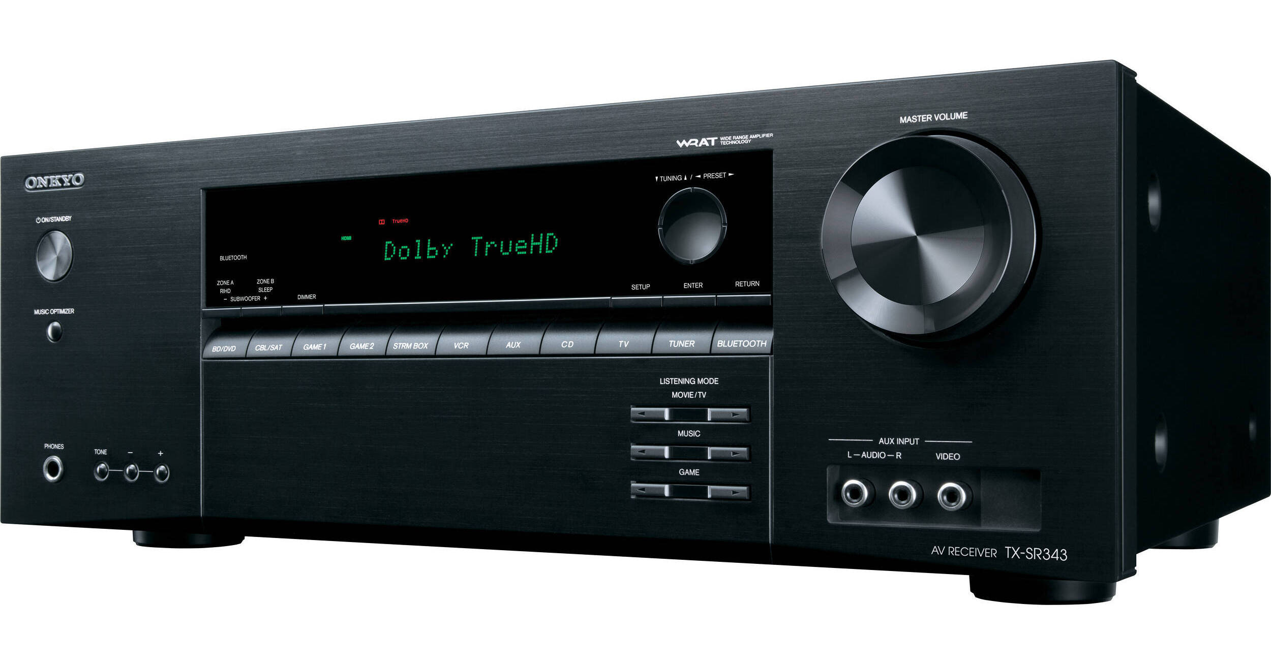 Onkyo TX-SR343 5.1-Channel AV Receiver TX-SR343 B&H Photo Video