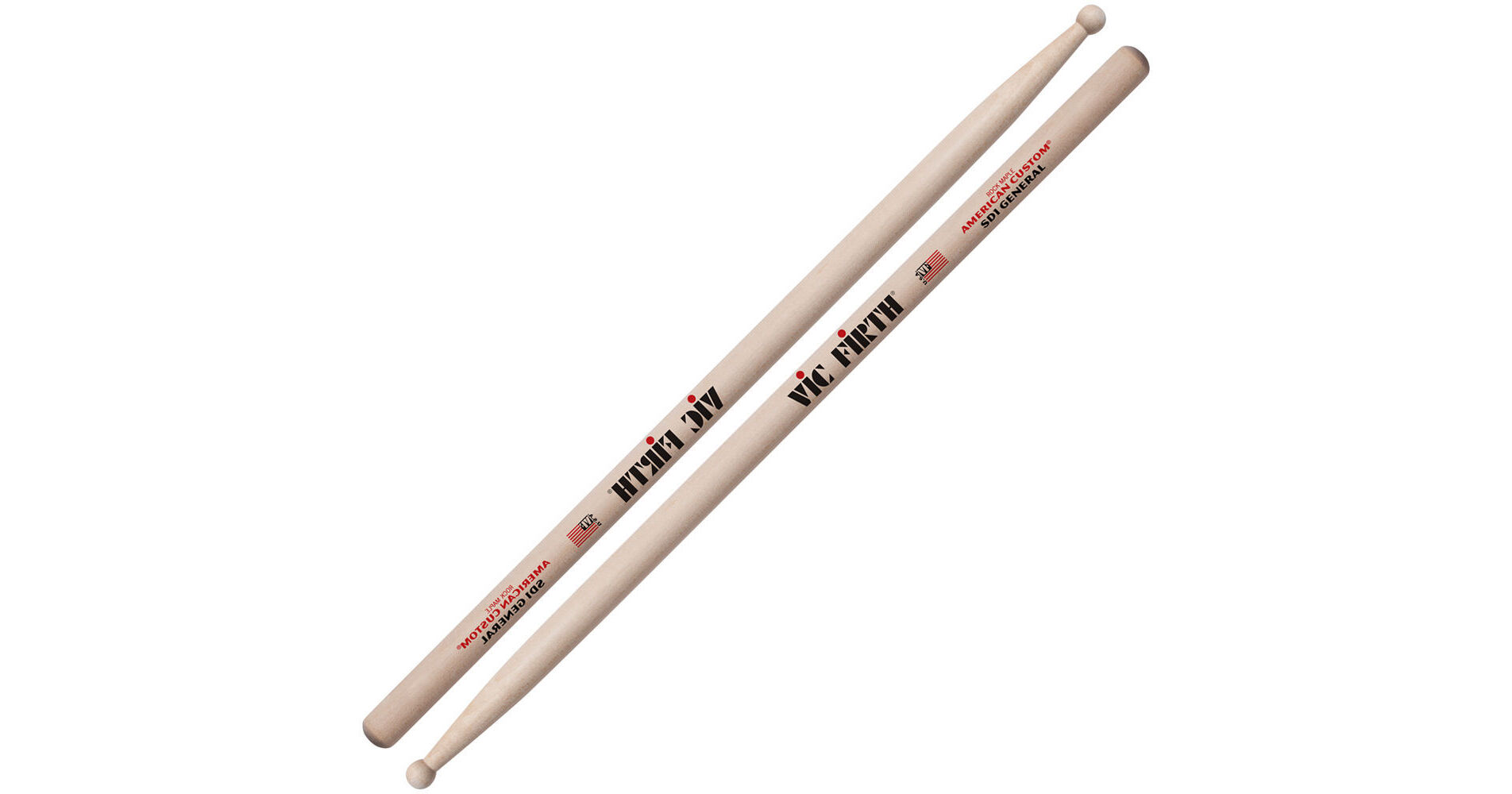 VIC FIRTH American Custom Maple Drumsticks SD1 General SD1 B&H