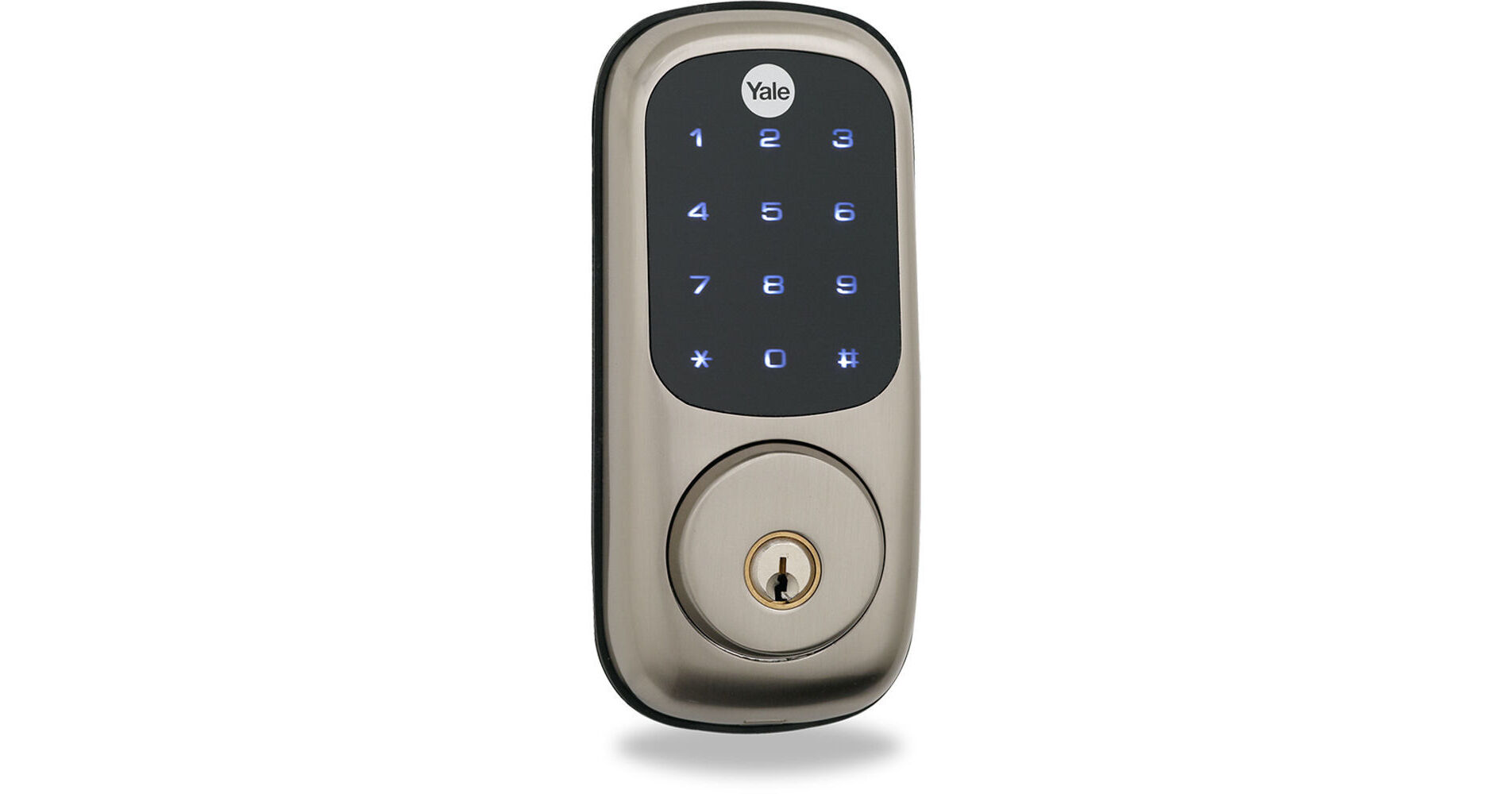 Yale Keyed Touchscreen ZWave Deadbolt Entry Lock YRD220ZW619