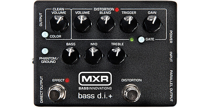 MXR M80 Bass D.I.+ Bass Guitar Pedal M80 B&H Photo Video