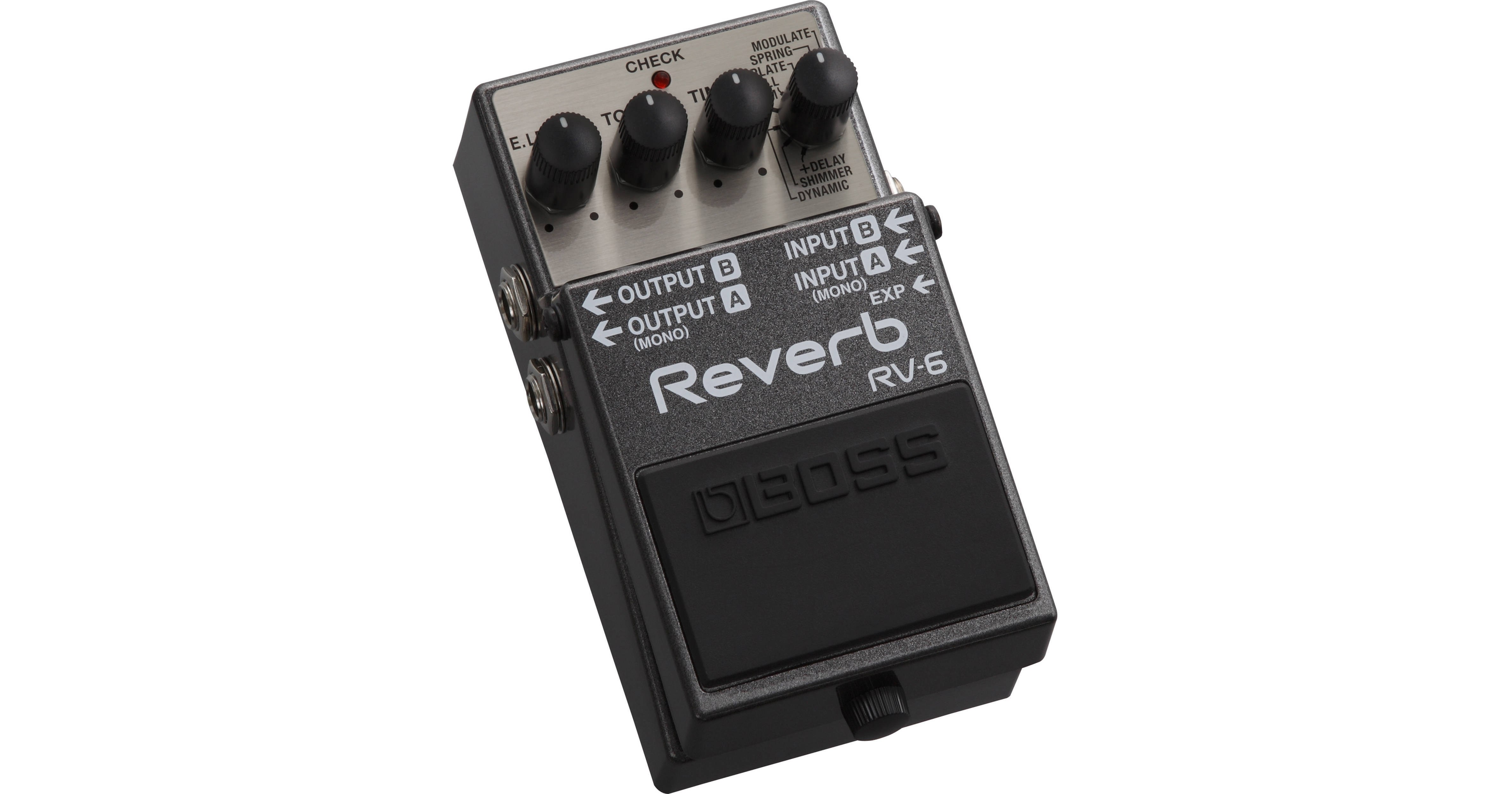 BOSS RV-6 Reverb Pedal RV-6 B&H Photo Video