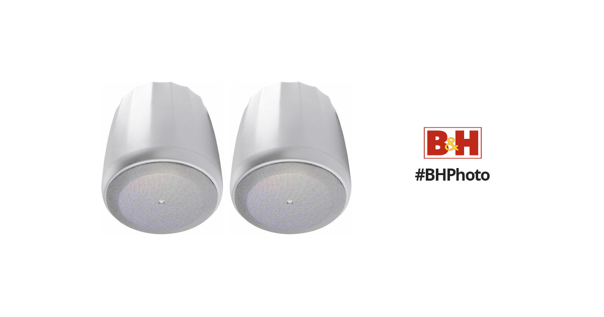 JBL Professional C60PS/T-WH Hanging Pendant Subwoofer with Passive  Crossover, White, Sold as Pair
