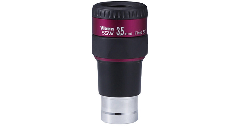 Vixen Optics SSW 3.5mm 83° Ultra Wide Eyepiece (1.25