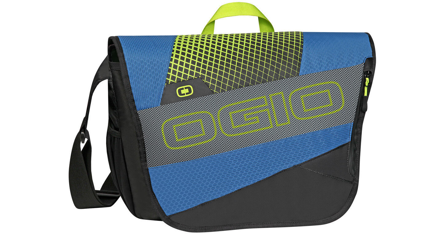 OGIO X-Train Messenger Bag (Navy/Acid 