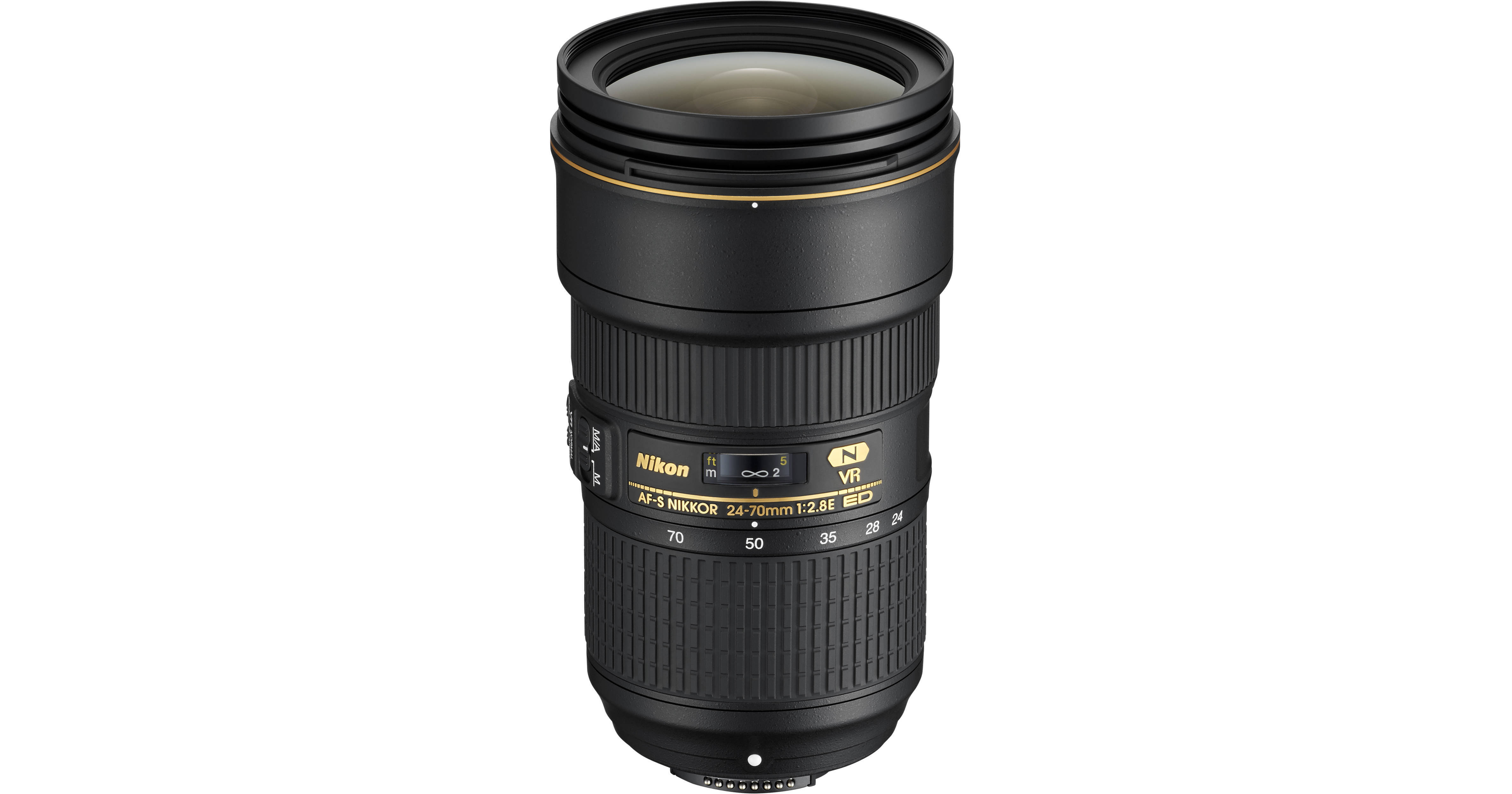 Nikon AF-S NIKKOR 24-70mm f/2.8E ED VR Lens 20052 B&H Photo Video