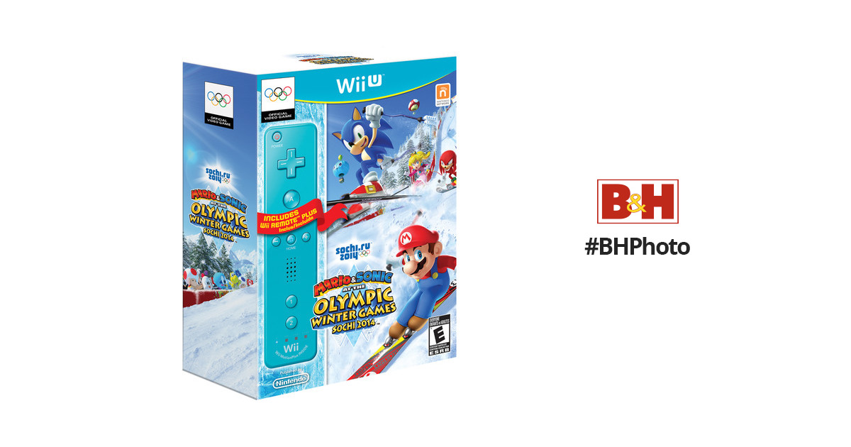 NEW Mario & Sonic at the Sochi 2014 Olympic Games (Nintendo Wii U 2013) w  Remote 45496903275