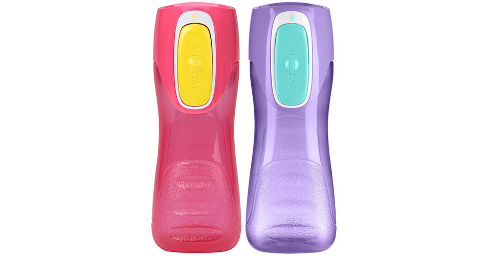 Contigo 14 oz. Kids Trekker Autoseal Water Bottle 2-Pack - Sprinkles/Wink