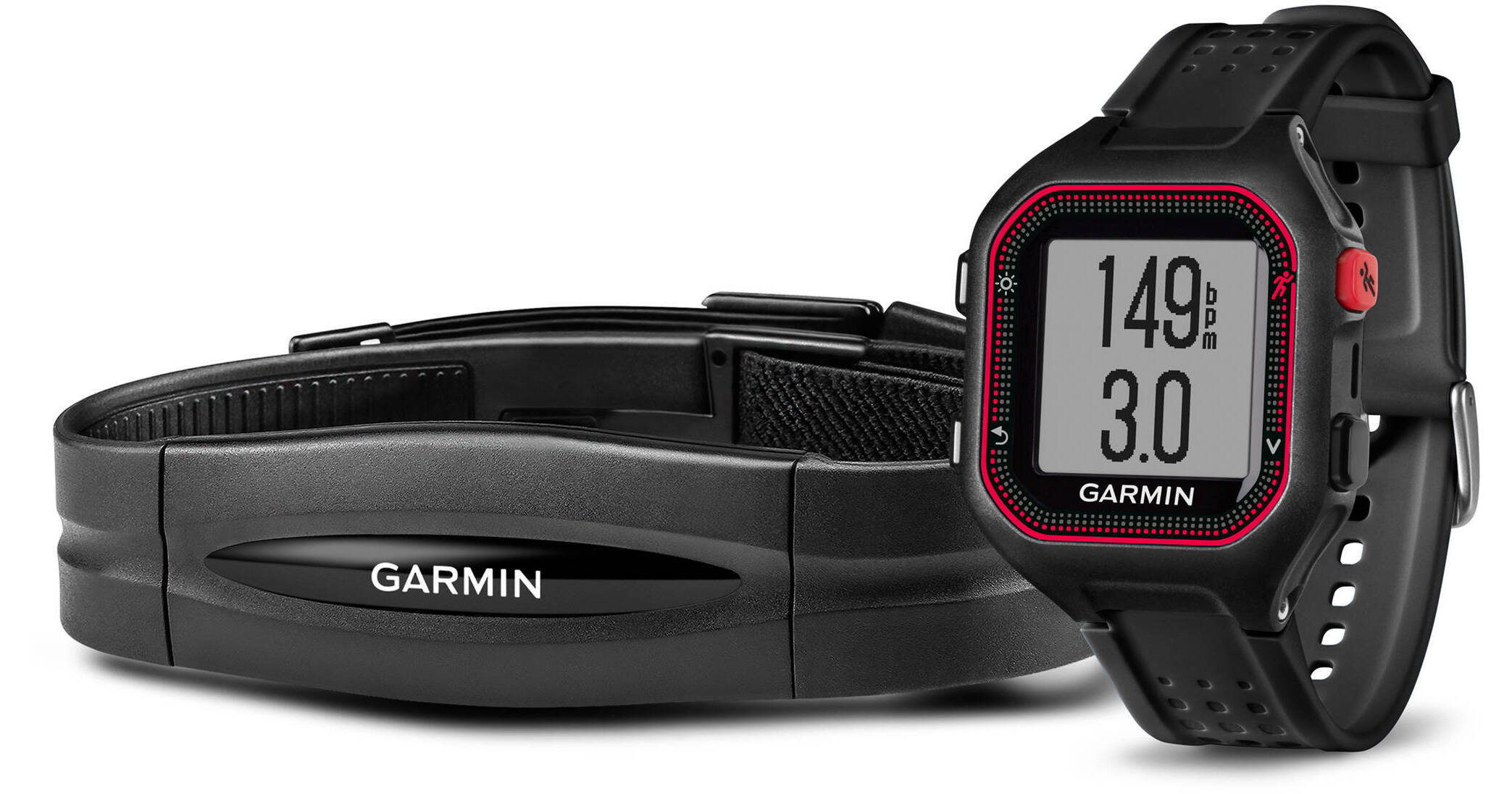 Garmin forerunner 25 outlet with heart rate monitor