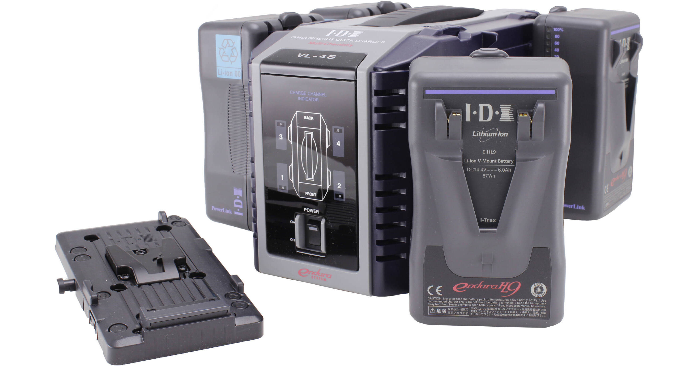 IDX System Technology Endura HL9 Power Kit with 4Channel E944VM