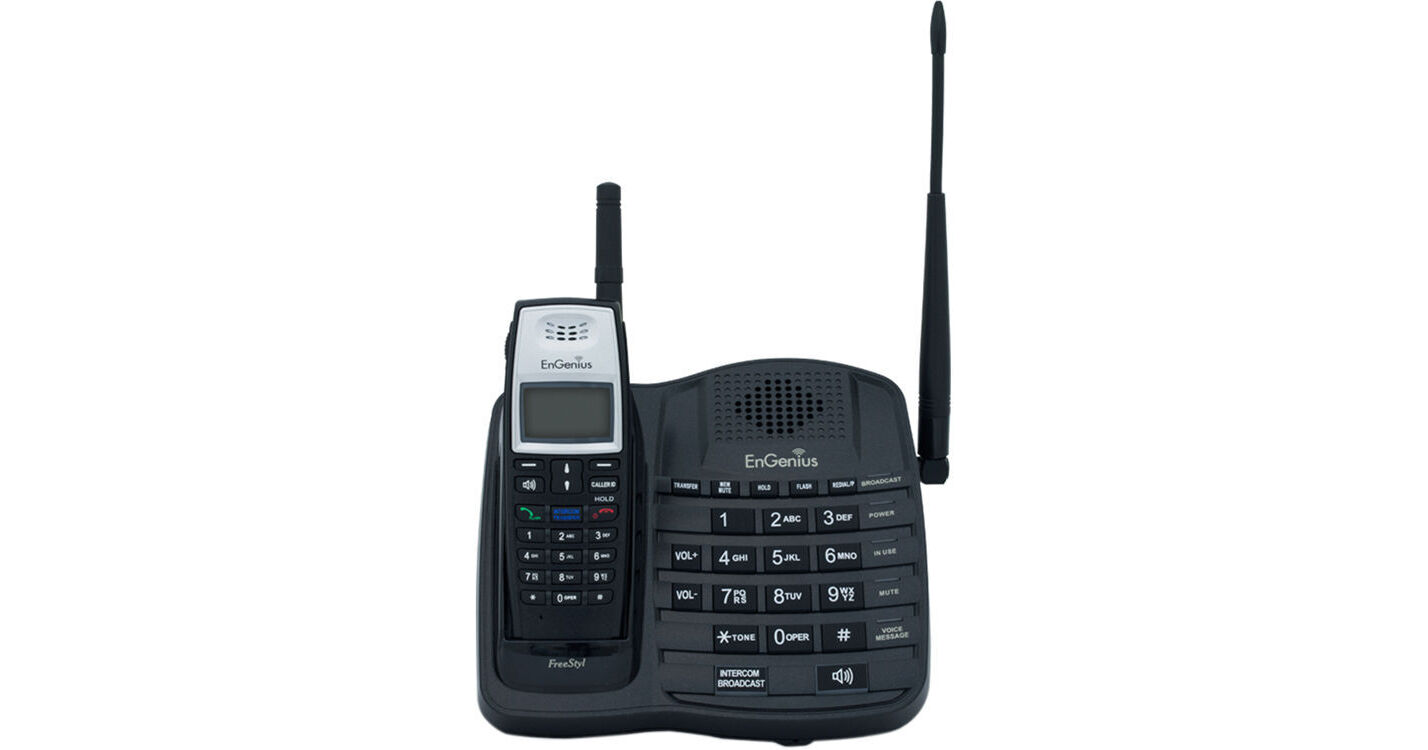 EnGenius FreeStyl 1 Scalable Cordless Phone System FREESTYL 1 EnGenius FreeStyl 1 Scalable Cordless Phone System with 1 Handset