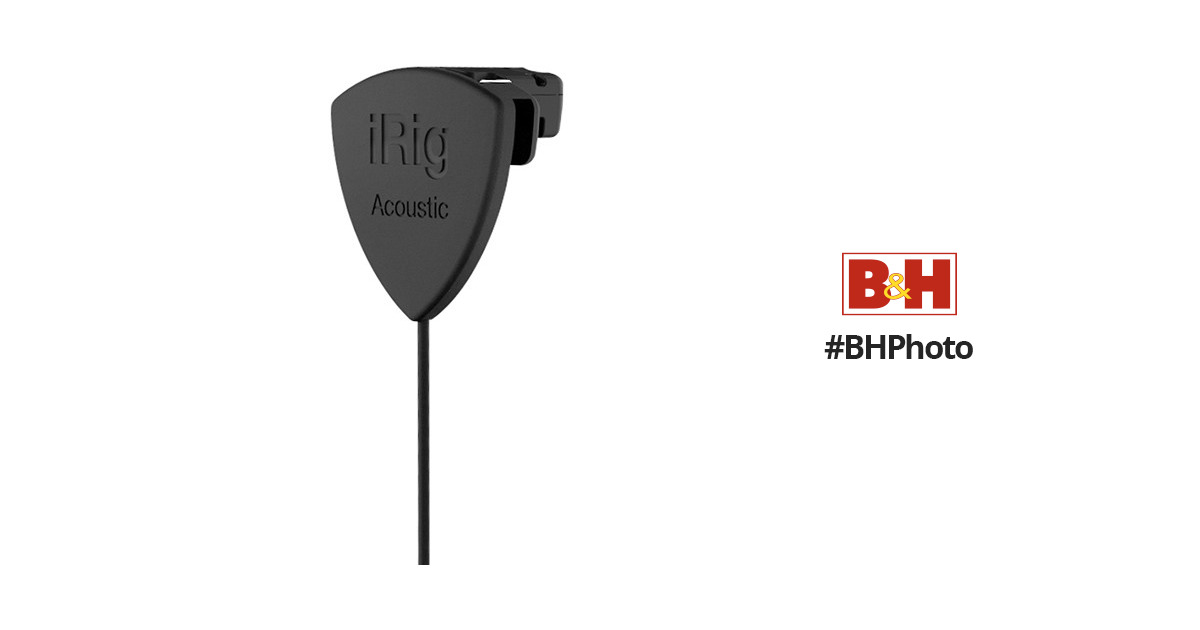 IK Multimedia iRig Acoustic Clip-On Guitar IP-IRIG-ACOUSTIC-IN