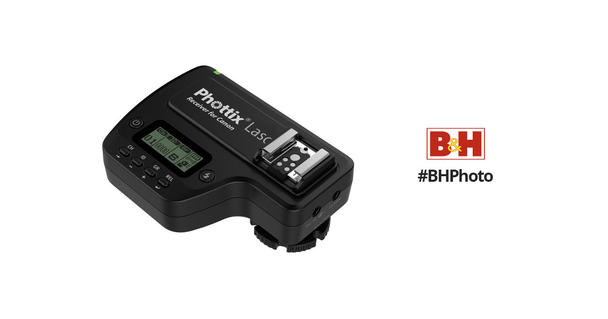 Phottix Laso Ttl Flash Trigger Receiver For Canon Ph B H