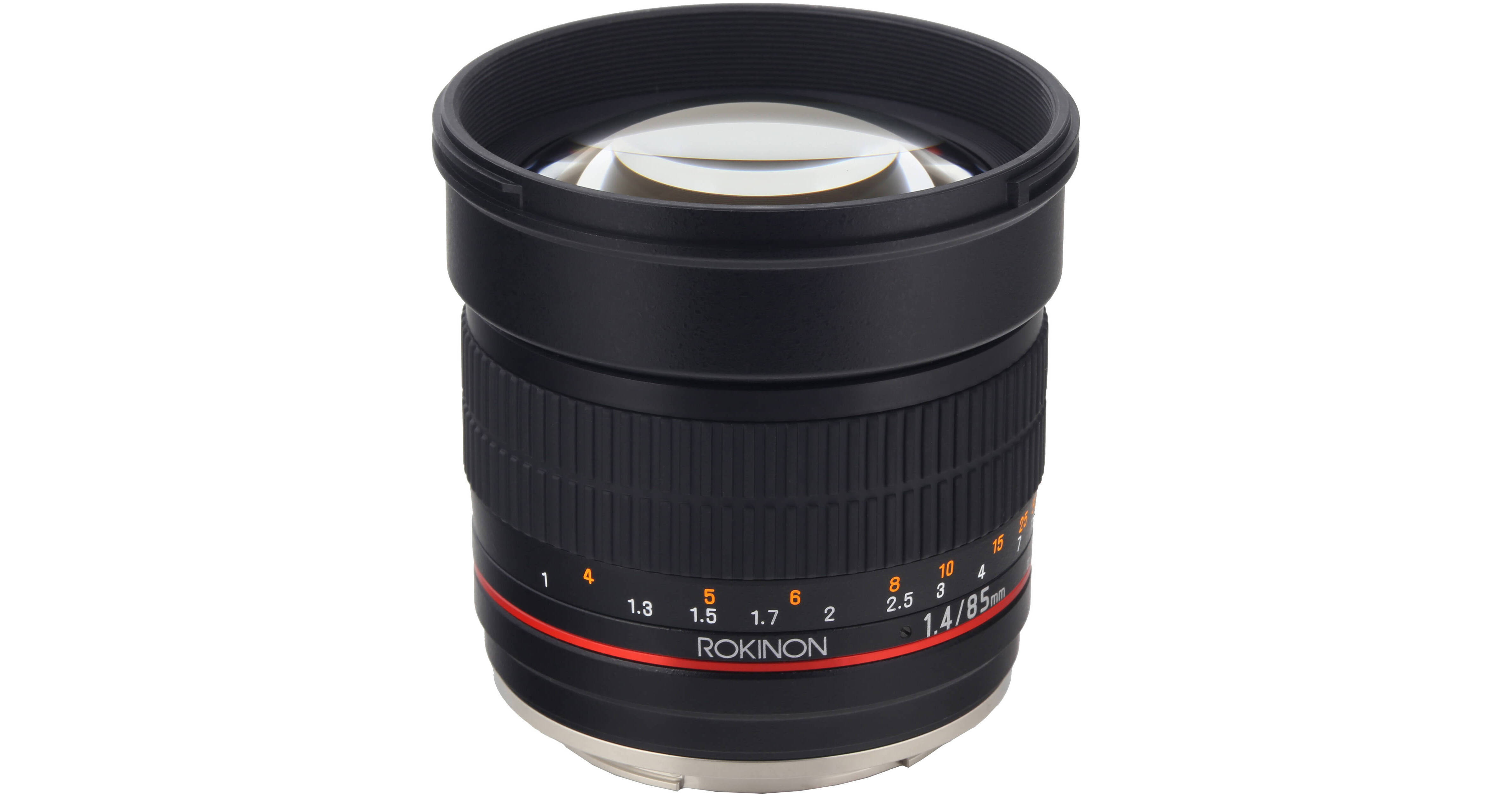 Rokinon 85mm f/1.4 AS IF UMC Lens for Canon EF with AE Chip