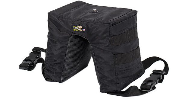 LensCoat LensSack Pro Jr Beanbag Support (Black, Empty) LCLSPJBK