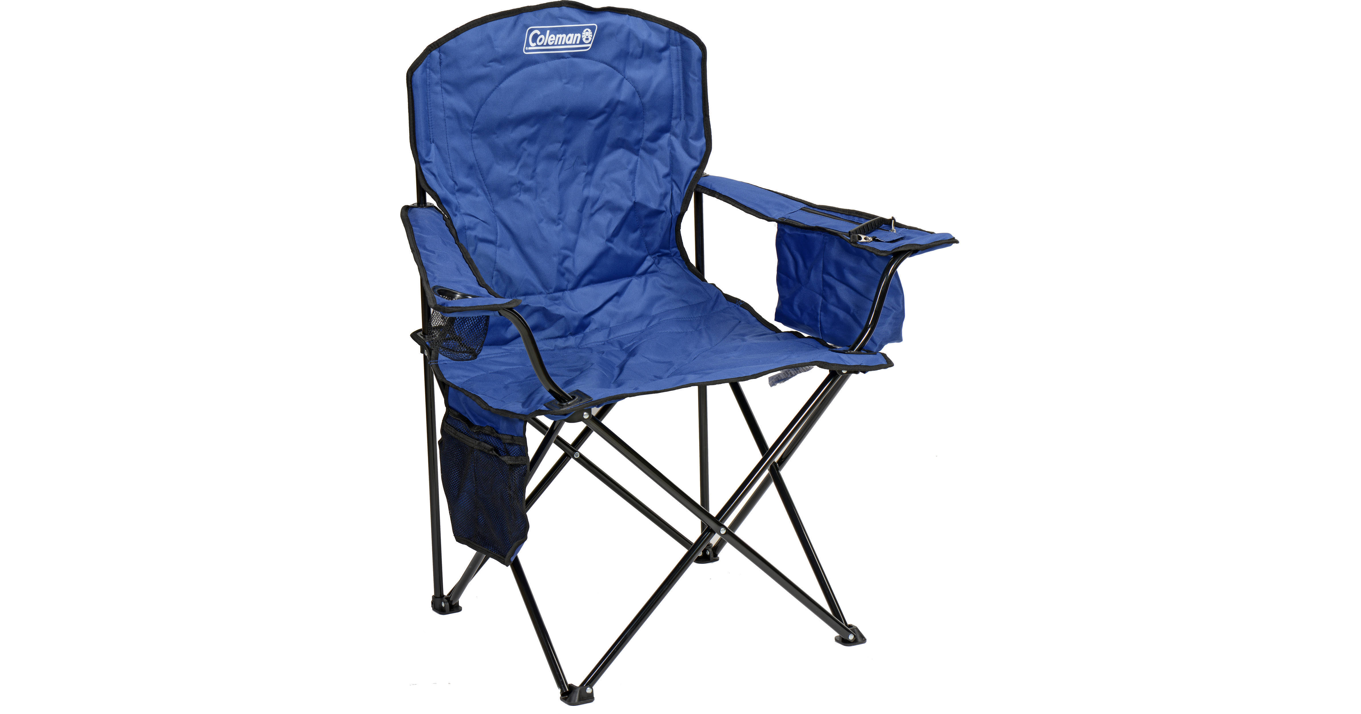 Coleman Oversized Quad Chair with Cooler (Blue) 2000020266 B&H