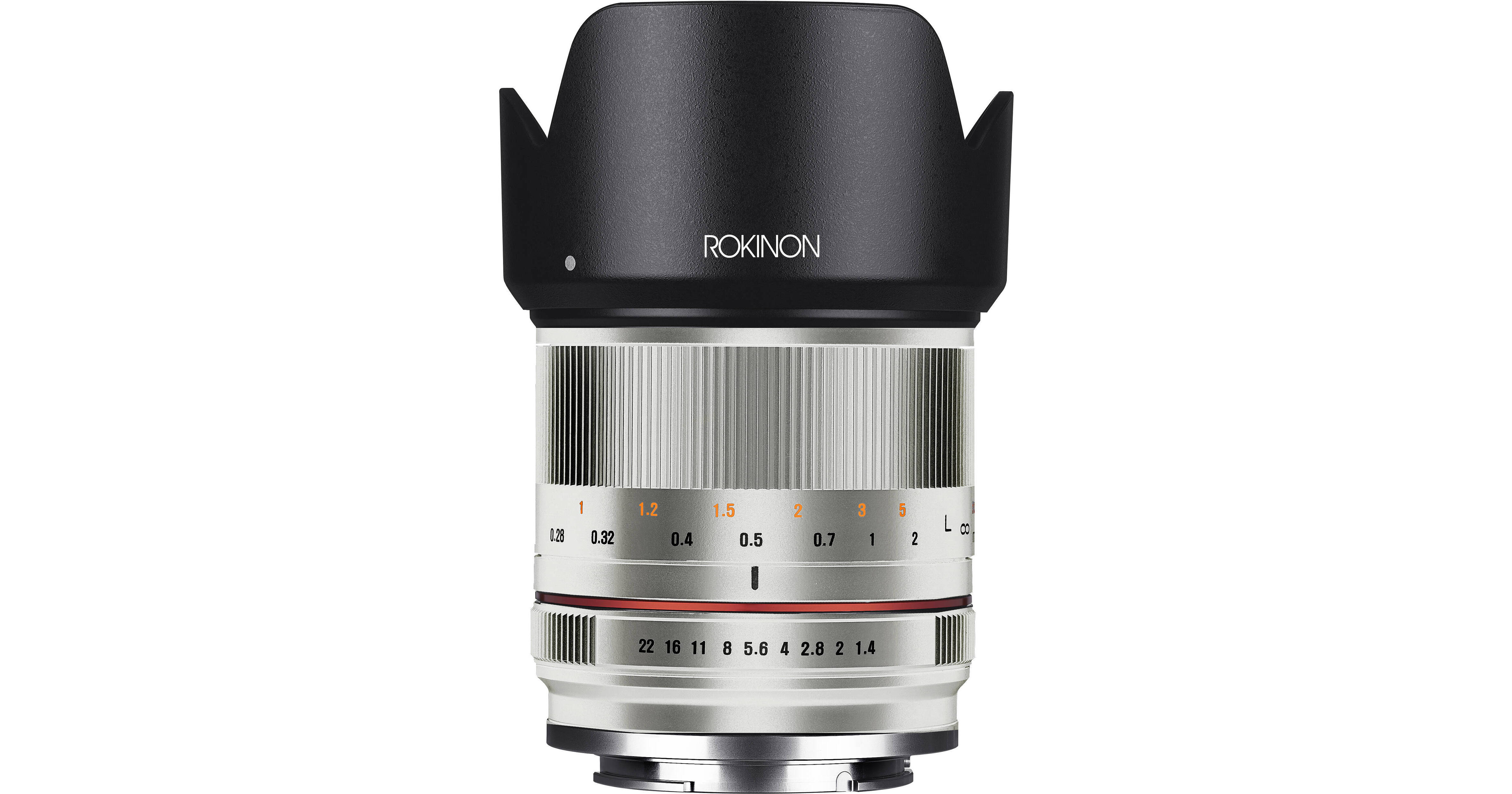 Rokinon 21mm f/1.4 Lens for Fujifilm X (Silver) RK21M-FX-SIL B&H