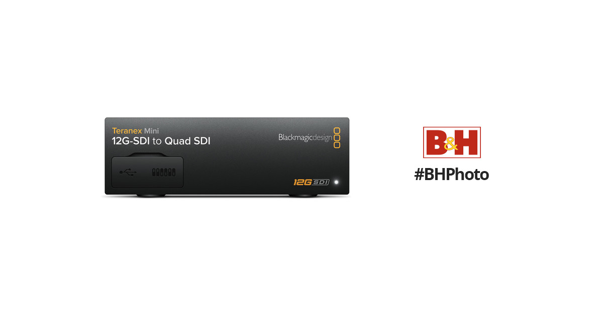 Blackmagic Design Teranex Mini 12G-SDI to Quad CONVNTRM/DB/SDIQD