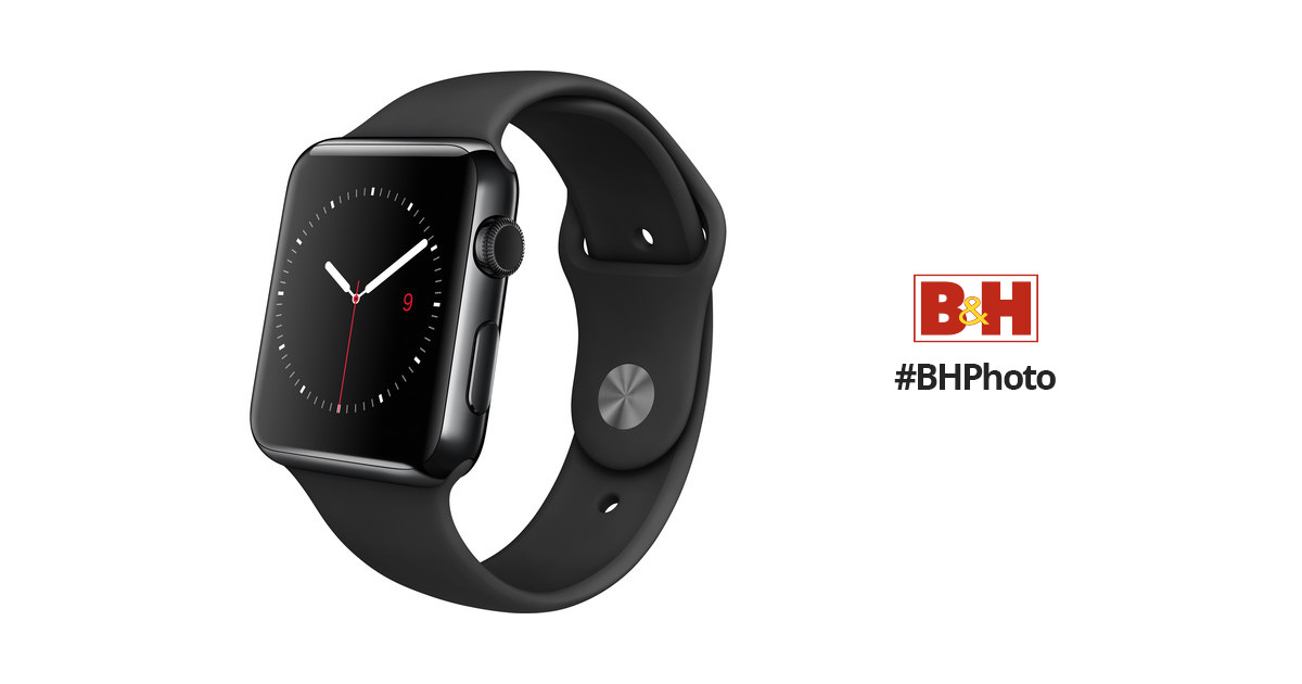 Apple Watch 42mm Smartwatch MLC82LL/A B&H Photo Video